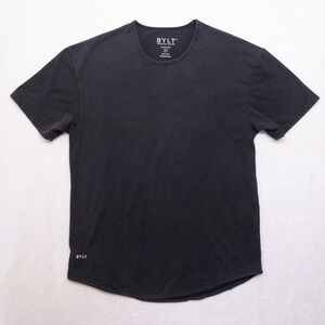 Bylt Basics Signature Tee Mens XL Dark Gray Short Sleeve Curved Hem